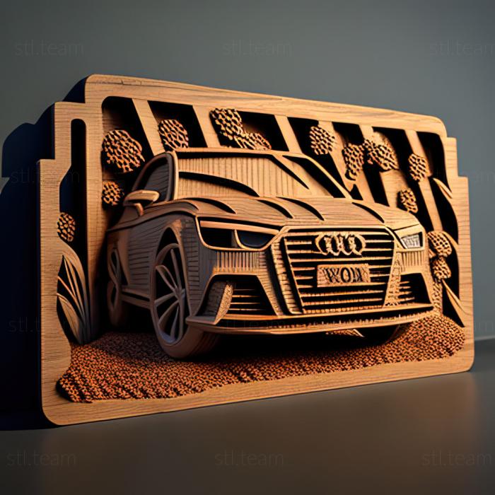 3D model Audi A6 C8 (STL)